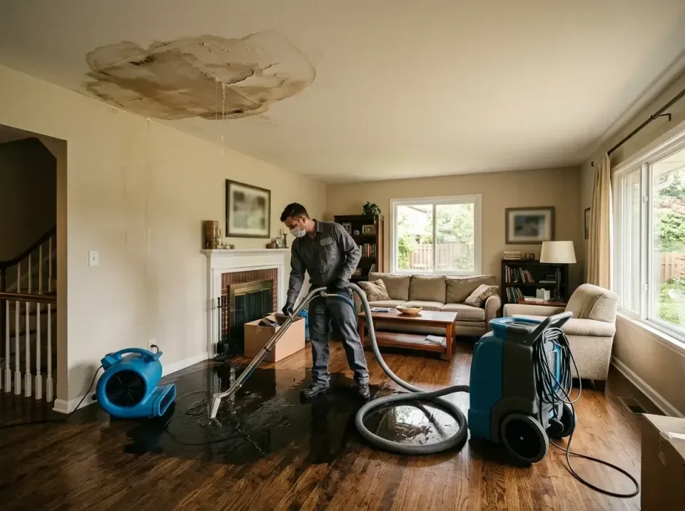 attic-pipe-burst-ceiling-drip-008 — frequently asked questions, Water Damage Restoration & Carpet Care in Leith-Hatfield, PA